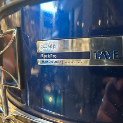 Taye RockPro 14"x5.5" Snare Drum - Blue (Used) image 3