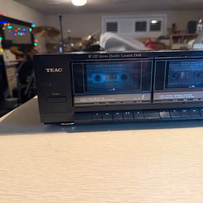 TEAC W-355 Stereo Double Cassette Deck Player Works Great *New Belts* V Rare🎶🔥 image 5