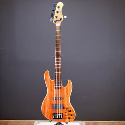 Sadowsky MetroLine 21-Fret Standard M/J Bass Limited Edition 2024 5-String - Natural Transparent Satin image 4