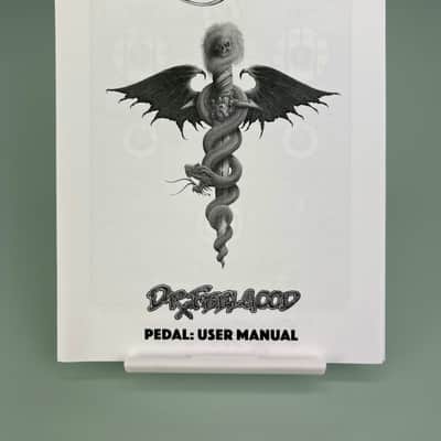 MOTLEY CRUE SOLD OUT Dr. Feelgood 30th Anniversary Guitar Distortion Effects Pedal  RARE Mick Mars 2019 - Sea Foam Green image 17