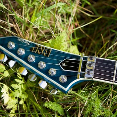 ESP Horizon FR-II BKAQ Standard 2005 Black Aqua image 17