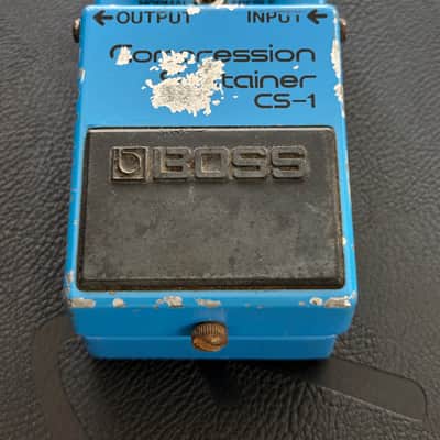Boss CS-1 Compression Sustainer (Black Label) 1978 - 1982 - Blue image 2