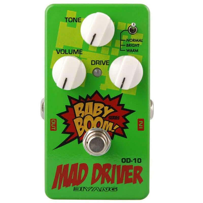 Biyang OD-10 Mad Driver Overdrive Guitar Effects Pedal New image 1