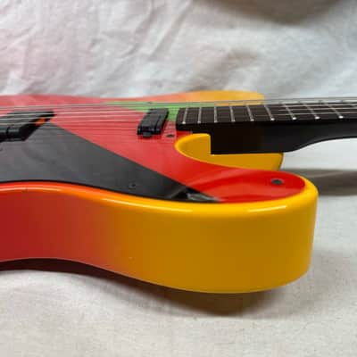 Fender Evangelion Asuka Telecaster Guitar with COA + Case - MIJ Made In Japan 2020 - Asuka red / Rosewood fingerboard - Local Pickup Only image 15