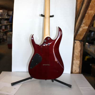 2006 Ibanez RGR421EXFM Blackberry Burst Electric Guitar With Gig Bag image 9