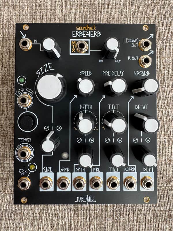 Make Noise Erbe-Verb Module 2008 - Present - Black image 1