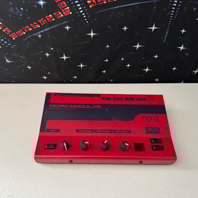 Nord Micro Modular Desktop Virtual Synthesizer 1997 - 2003 - Red