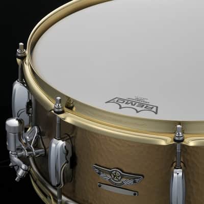 Tama TBRS1455H STAR Reserve Hand Hammered Brass Snare Drum 14 image 19
