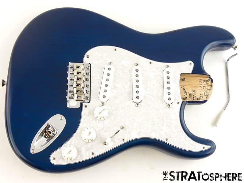 Fender American Cory Wong Stratocaster Strat LOADED BODY, USA Sapphire Blue image 1