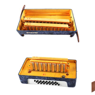 Rare, Vintage, Quality, Romanian Piano Accordion Timis Acord - 24 bass + Original Hard Case & Shoulder Straps image 20