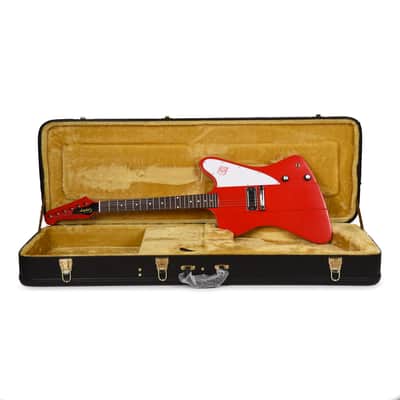Epiphone Inspired by Gibson Custom 1963 Firebird I Reissue Cardinal Red image 9