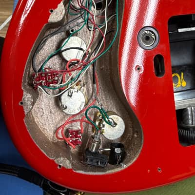 1999 Parker Guitars Fly Deluxe Vibrato Electric Guitar Euro Red + OHSC image 24