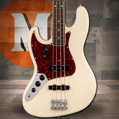 Fender American Vintage II 1966 Jazz Bass Left-Hand, Rosewood Fingerboard - Olympic White image 1