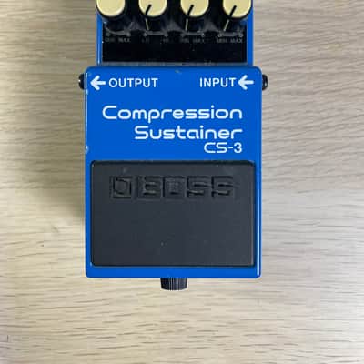 Boss CS-3 Compression Sustainer (Silver Label) 1997 - Present - Blue image 1