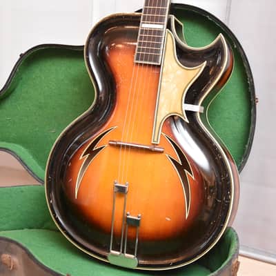 Osbama Tango – RARE! 1959 German GDR Vintage Archtop Jazz Guitar by Erich Neudel! image 1