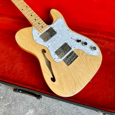 MIJ Fender 72 Telecaster Thinline maple 2019 original Japan TL-72 image 2