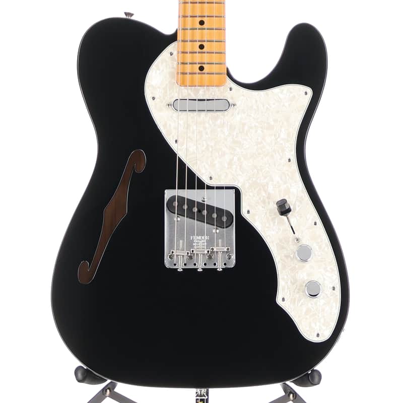 Fender Vintera II '60s Telecaster Thinline, Black, Plays Great (W10) (40084)