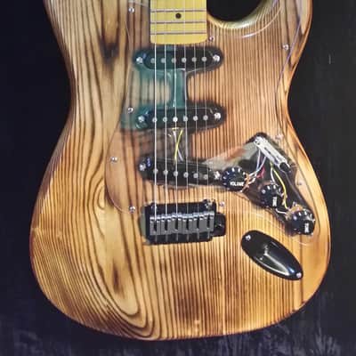 Frankenstrat EVH Kit Guitar - Ash Body - Floyd Rose image 15
