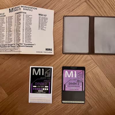 Korg M1 Memory Cards - Set of 7 for M1, M1R, T1, T3, T3, M3R image 7