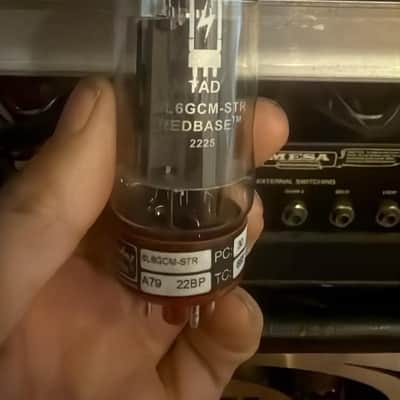 2008 Mesa Boogie Dual Rectifier Solo Head 100 w/ foot switch & TAD Red Base 6L6GCM-STR image 5