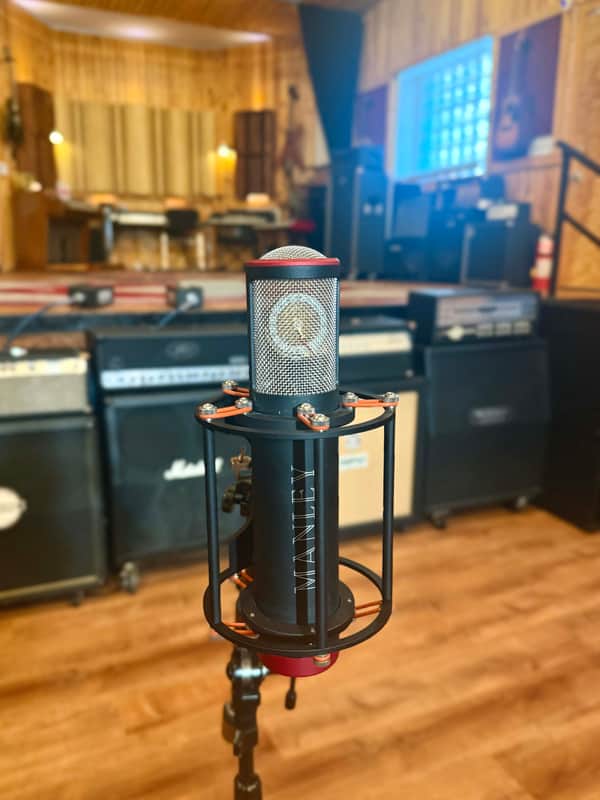 Manley Labs Reference Cardioid Large Diaphragm Tube Condenser Microphone 2010s - Black image 1