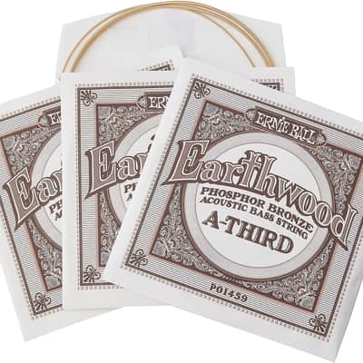 Ernie Ball Earthwood Slinky Phosphor Bronze Acoustic Bass Guitar Strings, 45-95 Gauge (P02070) image 4