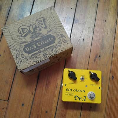 Dr. J D-52 Soloman Bass Overdrive Pedal image 1