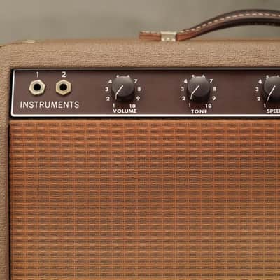 1963 Fender 6G2 Princeton Amp Brown Combo #59352 image 5
