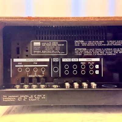 🎶 Sansui G-4500 Vintage Stereo Receiver — Professionally Serviced | Tested | 🎥 Video Included image 14