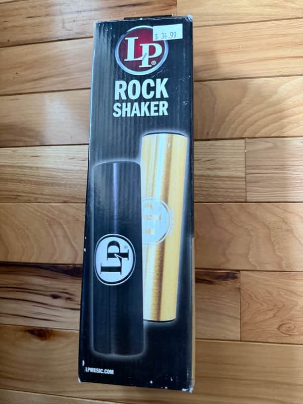 Latin Percussion LP462B Rock Shaker Black Sp 2010s - Black image 1
