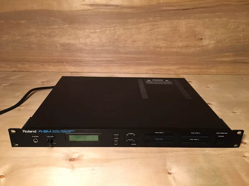 Roland R-8M Total Percussion Sound Module Black 1980s | Reverb Roland R-8M Total Percussion Sound Module Black 1980s | Reverb