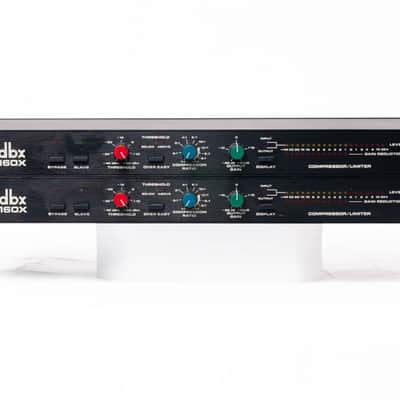 dbx 160X Compressor/Limiter Pair | Reverb