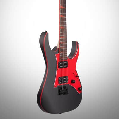Ibanez GRG131DX GiO Series Electric Guitar, Black Flat image 5