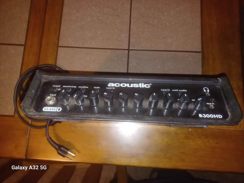 Acoustic B300HD 300W Bass Amp Head image 1