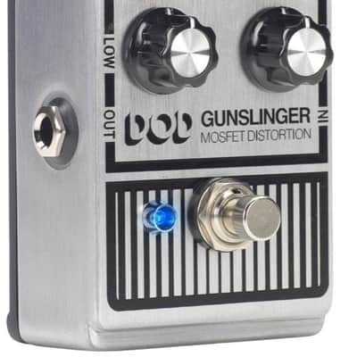 DOD Gunslinger Mosfet Distortion Pedal. New with Full Warranty! image 1