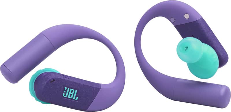 JBL Endurance Peak 4 True Wireless Earbuds - Purple image 1
