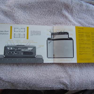 Fender Amplifier Owners Manual 1965/1966 Blackface Fender Amplifier Operators Guide Cool Vintage Paper image 4
