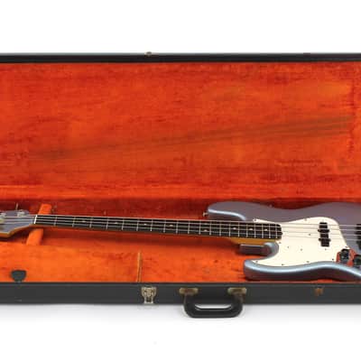 1965 Fender Jazz Bass Ice Blue Metallic (Refin) L-Series Left Handed image 9