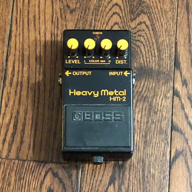 日本製 BOSS Hm-2 heavy l エフェクター BOSS HM-2W エフェクター ディストーション 技クラフト WAZA CRAFTHM2W