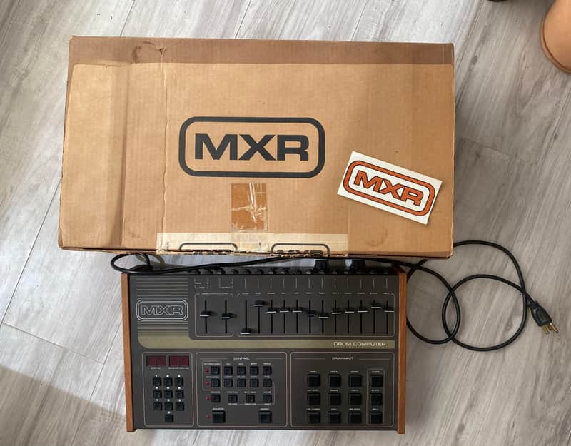MXR 185 Drum Computer Vintage Drum Machine image 1
