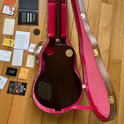 Gibson Custom Shop '57 Les Paul Goldtop Reissue 2019 - Present - Double Gold Dark Back VOS image 10