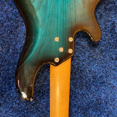 Lakland 55-94 2005 Teal Green Sunburst image 6