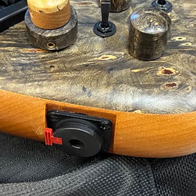 Warrior Custom 6 String Bass Natural image 7