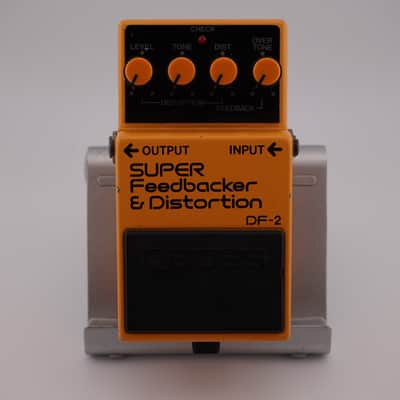Boss DF-2 Super Feedbacker and Distortion w/ Box - 1987 - Orange image 2