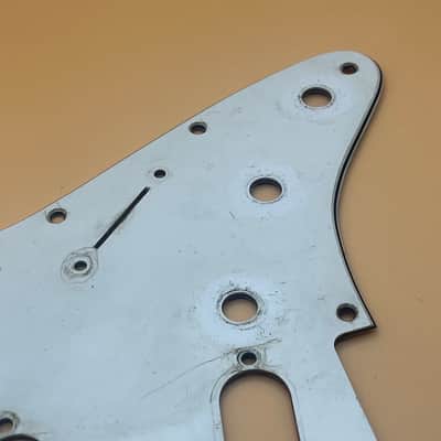 1973 Fender Stratocaster Pickguard 3-Ply White ABS Plastic Strat Guard Vintage Original 1974 1975 image 8