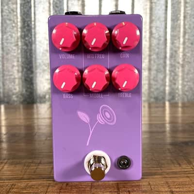 JHS Pedals Violet Lari Basilio Distortion Overdrive Guitar Effect Pedal Purple image 2