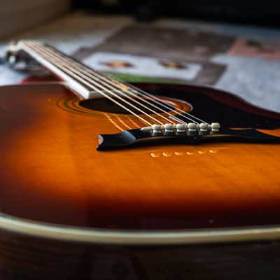 Gibson J-45 inspired Morris MG-60 Late 1970s - Made in Japan image 16