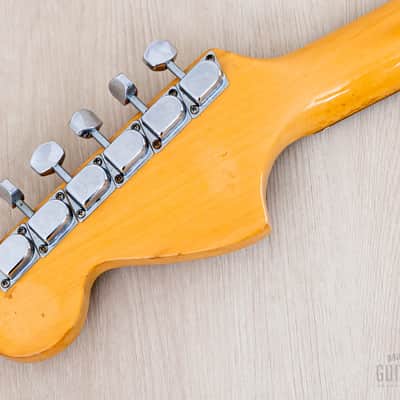 1981 Fender International Color Series Stratocaster Maui Blue, 100% Original w/ Case, Hangtag image 5