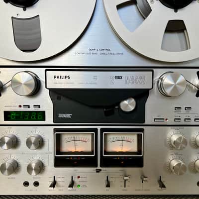 Philips Philips N4522,  2-track (Half track), 3-Speed - Excellent - Excellent image 14