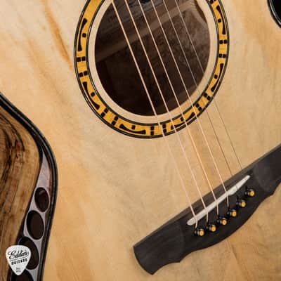 Kevin Ryan Mojave Series Nightingale Grand Soloist  - Engelmann Spruce & Spalted Maple - NAMM 2026 #1302 image 13